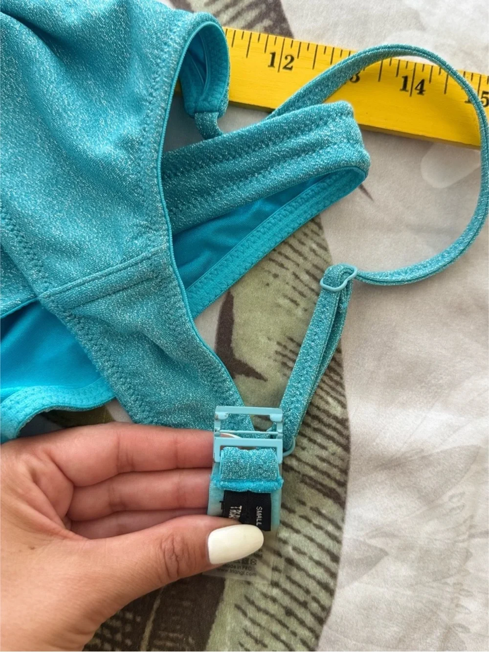 triangl swimwear Teal Two-Piece Bikini Set